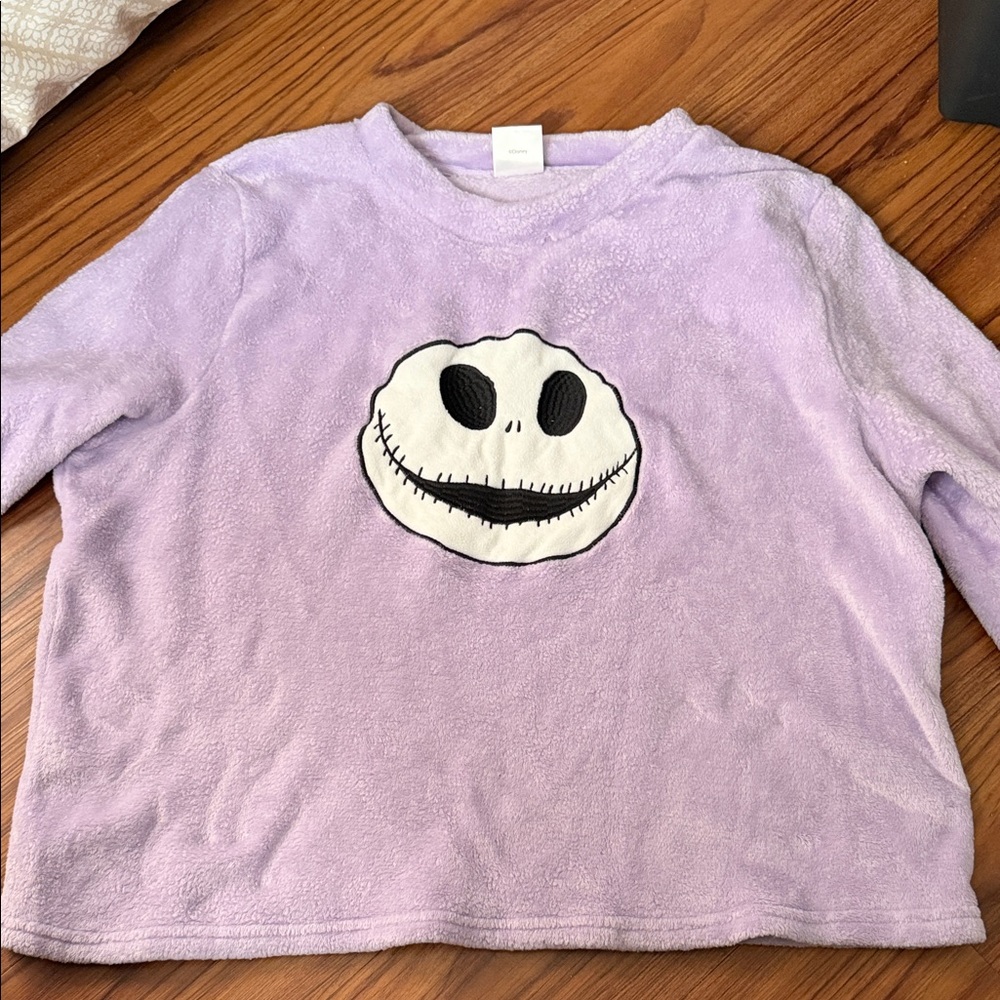 Disney Lavender Fleece Top